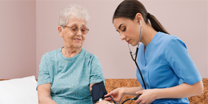 Long term home nursing care